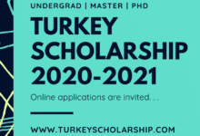 Turkey Government Scholarship 2020-2021 - Turkey Scholarship for bachelor master and phd
