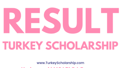 Turkey Scholarship Result Announcement - internview result annouced for Turkey Government Scholarship