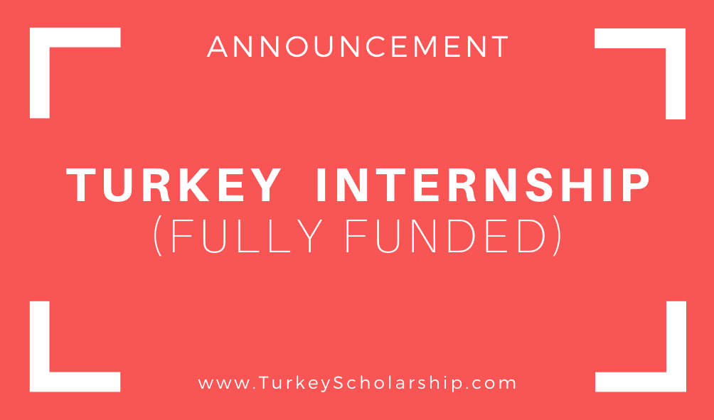 Turkey Summer Internship 2023 (Fully Paid) - Submit Resume (CV)