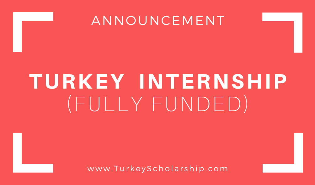 Turkey Summer Internship 2023 (Fully Paid) Submit Resume (CV