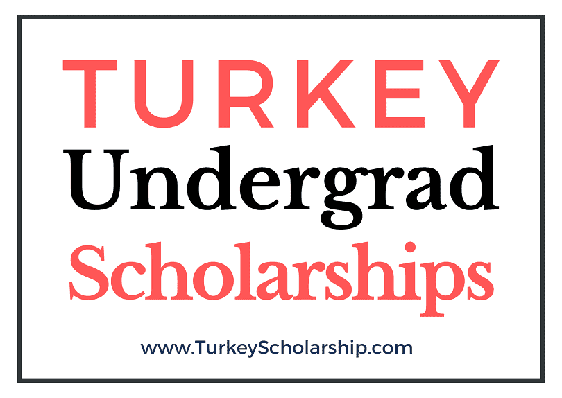 Turkey Undergrad Scholarship 2023-2024: Turkiye Burslari Scholarship for Undergraduate Program