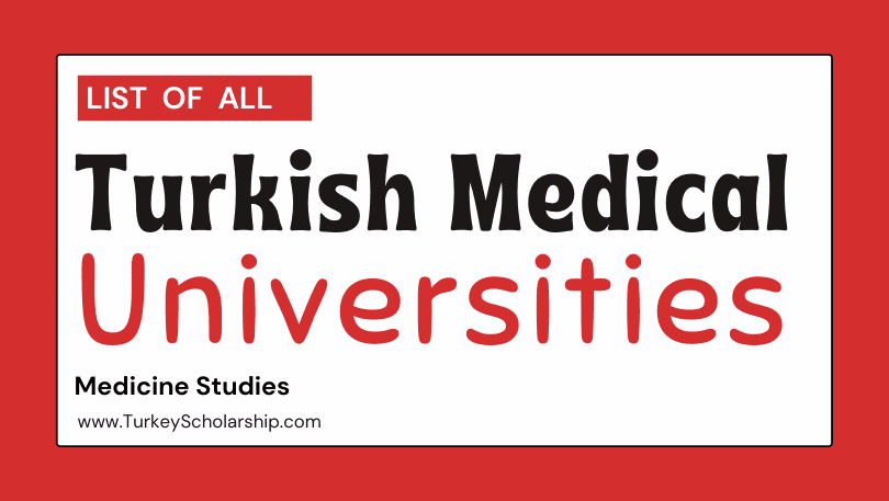 Medical Degrees Offered by Turkish Universities in 2023