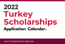 Turkey Scholarship Calendar 2022-2023 - Turkiye Burslari 2022 Application Calendar and Results