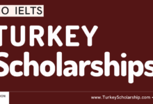 Turkey Government Scholarships Without IELTS