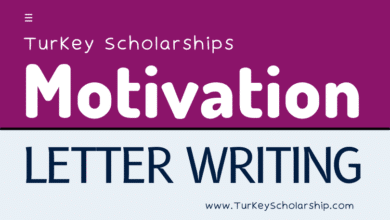 Motivation Letter for Turkey Government Scholarship Application 2023