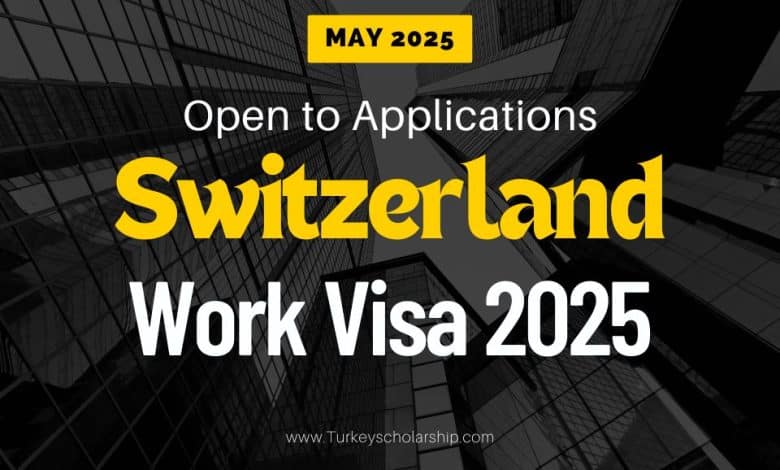 List of Switzerland Work Visas Inviting Applications in May 2025 for International Job Seekers