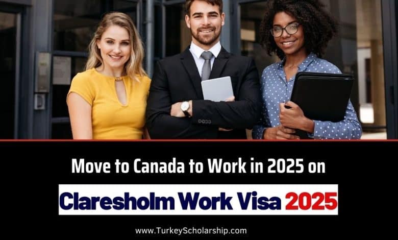 Canada Claresholm Work Visa PR Program 2025 Inviting Applications from International Skilled Workers